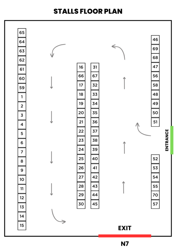 27th & 29th Night Of Ramadan Stalls Booking (3x3 m)